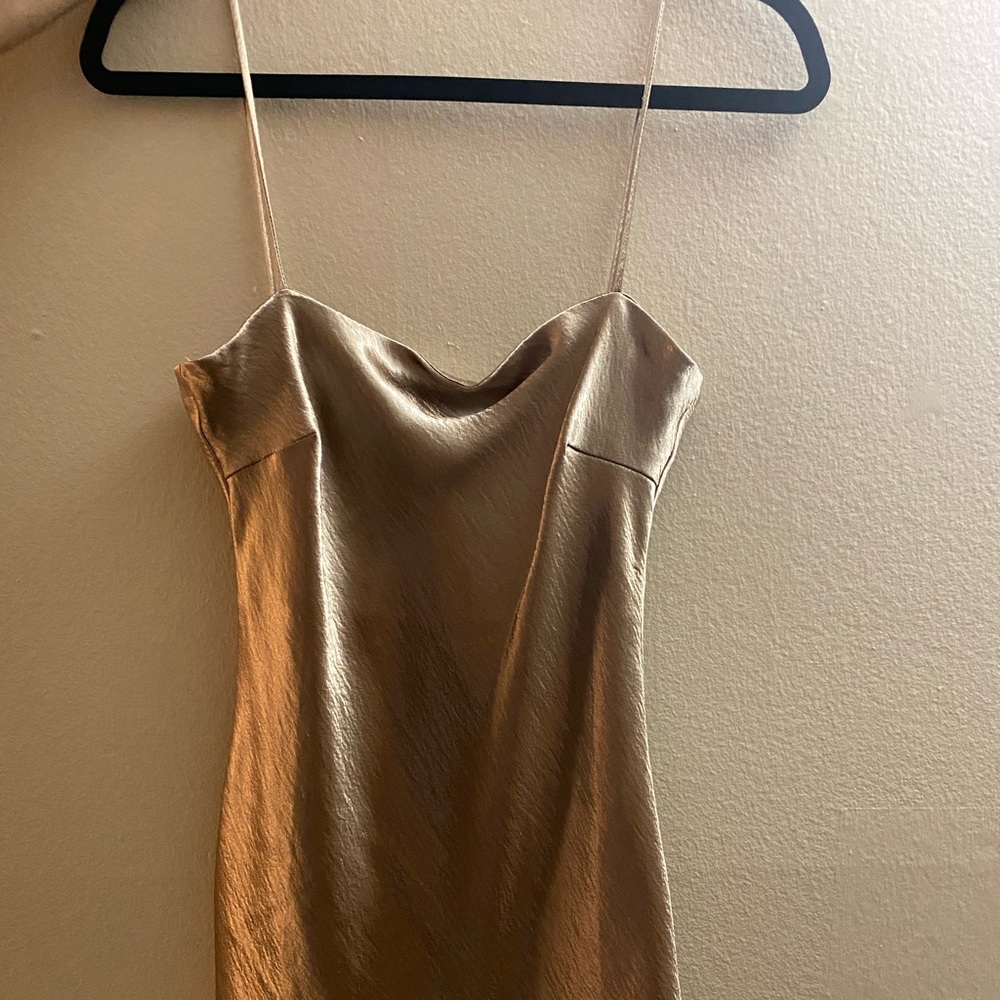 Gold slip (straps are a bit oversized which can be fixed or altered)